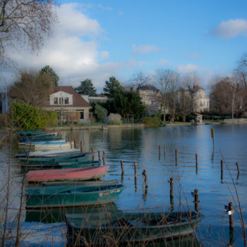 Fotografia zatytułowany „Au bord du lac” autorstwa Léna Constantin, Oryginalna praca