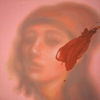 Картина под названием "Illusions#5" - Lena Krashevka, Подлинное произведение искусства, Масло Установлен на Деревянная рама…