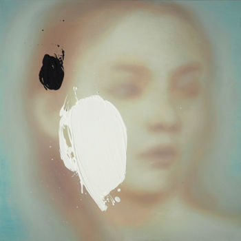 Картина под названием "Illusions#7" - Lena Krashevka, Подлинное произведение искусства, Масло Установлен на Деревянная рама…