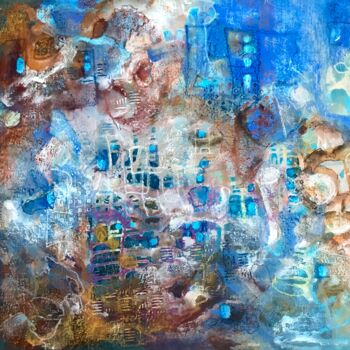 Картина под названием "В лабиринте снов" - Елена Надточиева, Подлинное произведение искусства, Акрил