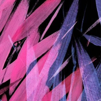 Collages intitulée "Flash bamboo #1" par Lena Oma, Œuvre d'art originale, Collage numérique