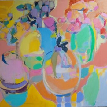 Pintura titulada "Orange Juice" por Elena Shraibman, Obra de arte original, Oleo