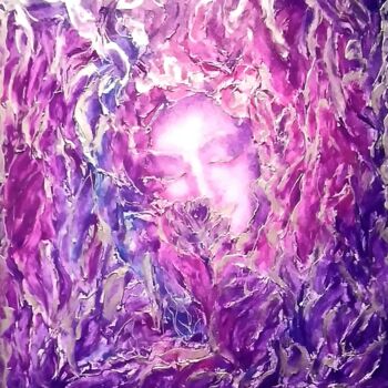 Картина под названием "Сказочный сон." - Lena Vitman, Подлинное произведение искусства, Масло