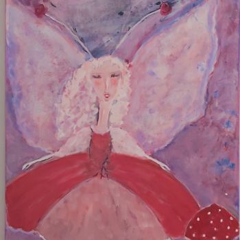 Картина под названием "FAIRY" - Lena Peri, Подлинное произведение искусства, Акрил