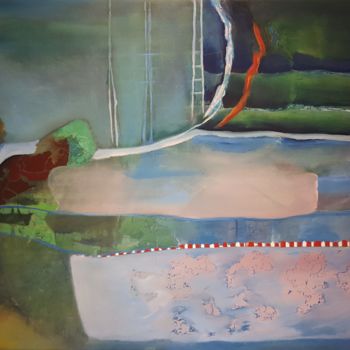 Картина под названием "Early Morning" - Lenie Van Den Bulk, Подлинное произведение искусства, Масло