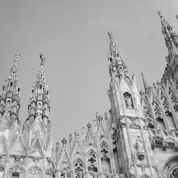 Photography titled "Milano Duomo Part o…" by Lenka Graner, Original Artwork