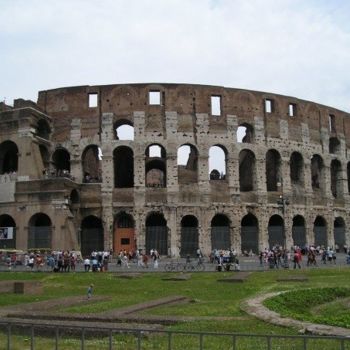 Fotografia intitolato "Coloseum" da Lenka Graner, Opera d'arte originale