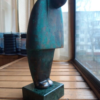 Скульптура под названием ""The Return of the…" - Leo Adam (Leonid Shatsylo), Подлинное произведение искусства, Бронза