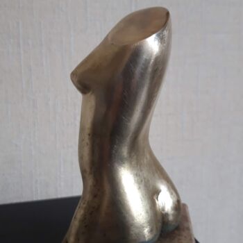 Sculpture intitulée "torse 5" par Leo Adam (Leonid Shatsylo), Œuvre d'art originale, Bronze