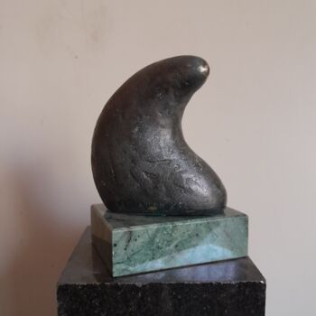 Skulptur mit dem Titel "Sorrow" von Leo Adam (Leonid Shatsylo), Original-Kunstwerk, Bronze