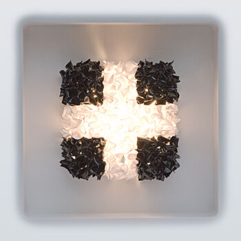Sculpture titled "shining a cross" by Leo Haz, Original Artwork, Plastic
