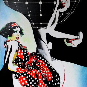 Peinture intitulée "seventies" par Leo Nada, Œuvre d'art originale, Acrylique