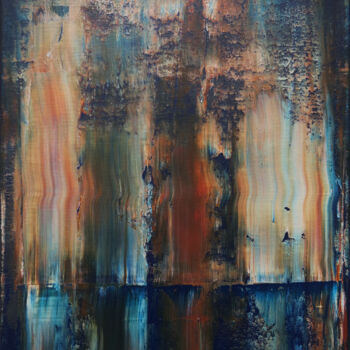 "Abstract Painting.…" başlıklı Tablo Leon Grossmann tarafından, Orijinal sanat, Akrilik