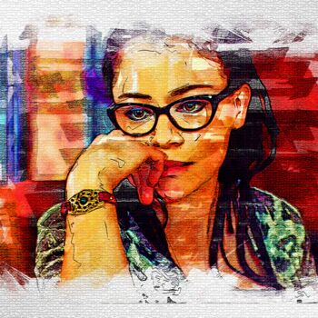 "My art 445 Tv Show…" başlıklı Dijital Sanat Leonardo Lillian tarafından, Orijinal sanat, Dijital Resim