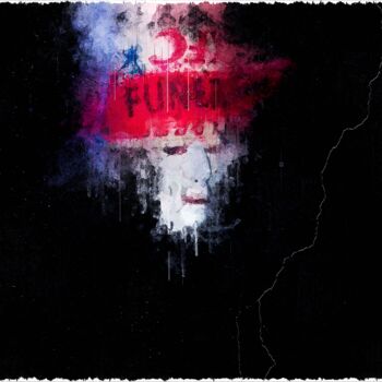 Digital Arts titled "Buckethead 001" by Leonardo Lillian, Original Artwork, Digital Painting