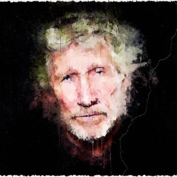Artes digitais intitulada "Roger Waters 001" por Leonardo Lillian, Obras de arte originais, Pintura digital