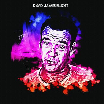 Digital Arts titled "David James Elliott…" by Leonardo Lillian, Original Artwork, Digital Painting