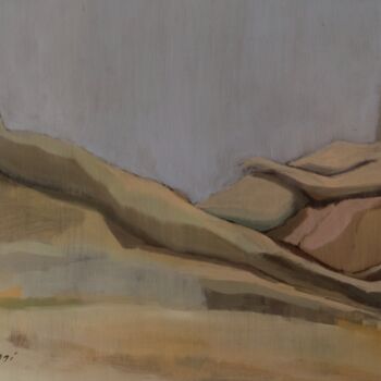 Malarstwo zatytułowany „the dunes” autorstwa Leonardo Maggi, Oryginalna praca, Olej