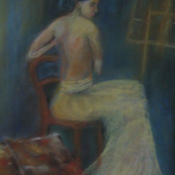 Schilderij getiteld "L'intimité de l'ate…" door Léone Digraci, Origineel Kunstwerk