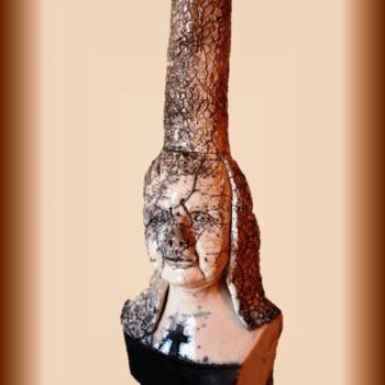 Скульптура под названием "BIGOUDENE" - Léone Digraci, Подлинное произведение искусства
