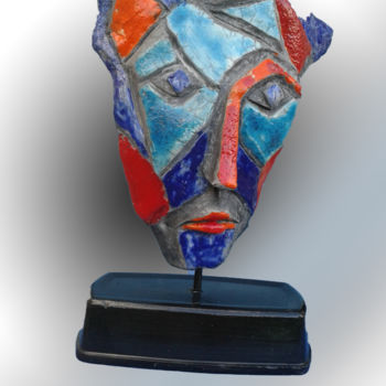 Скульптура под названием "matdor.jpg" - Léone Digraci, Подлинное произведение искусства, Керамика