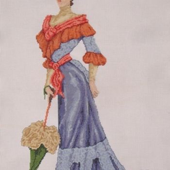 Arte têxtil intitulada "All Woman" por Leorie, Obras de arte originais