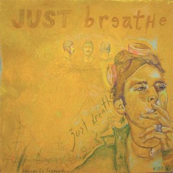 Painting titled "just breathe" by Leo Tezcucano, Original Artwork