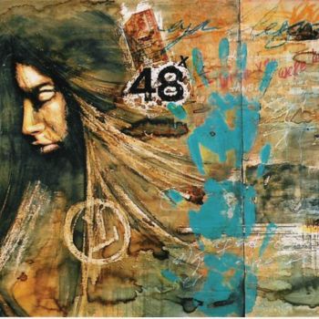 Картина под названием "mujer 48" - Leo Tezcucano, Подлинное произведение искусства