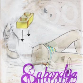 数字艺术 标题为“SABANDIJA leonardo…” 由Leo Tezcucano, 原创艺术品