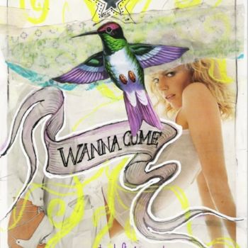 Arte digital titulada "WANNA COME leonardo…" por Leo Tezcucano, Obra de arte original