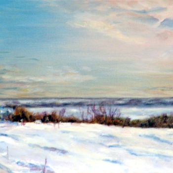 Painting titled "magie-ile-d-orleans…" by Lepage, Original Artwork