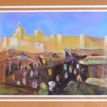 Pintura intitulada "Marrakech" por Maryvonne Lepinoy (MARLEN), Obras de arte originais