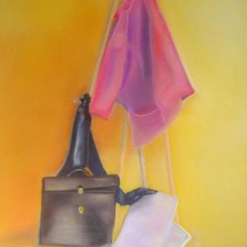 Картина под названием "Atelier" - Maryvonne Lepinoy (MARLEN), Подлинное произведение искусства