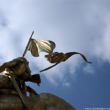 Digital Arts titled "Jeanne d'Arc" by Sophie Laverre, Original Artwork