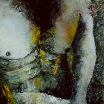 Pintura intitulada "Vivre sans..." por Leriche, Obras de arte originais, Óleo