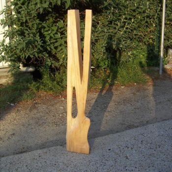 Sculpture intitulée "MOKSA" par Marc Lerude, Œuvre d'art originale