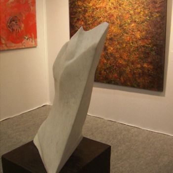 Malerei mit dem Titel "iceberg" von Marc Lerude, Original-Kunstwerk