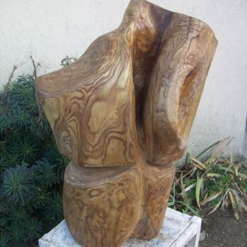 Sculpture intitulée "SINUEUSE" par Marc Lerude, Œuvre d'art originale
