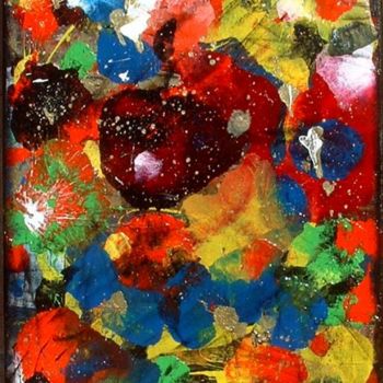 Painting titled "Patchwork 1" by Joel Jambou, Original Artwork, Oil