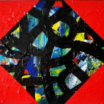 Malerei mit dem Titel "Fragments" von Joel Jambou, Original-Kunstwerk, Öl