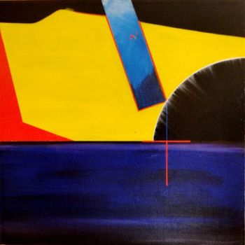 Malerei mit dem Titel "Avenir" von Joel Jambou, Original-Kunstwerk, Öl