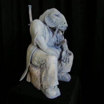 Sculpture intitulée "Magyâr" par Patrick Lesca, Œuvre d'art originale