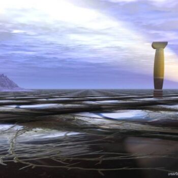 Digital Arts titled "paysage" by Letailleur-H, Original Artwork, 3D Modeling