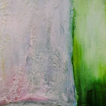 Painting titled "detail of passing on" by Martine L'Etoile, Original Artwork, Oil