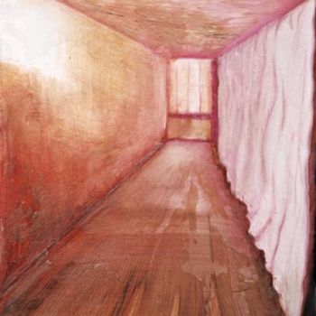 Pintura intitulada "another way" por Martine L'Etoile, Obras de arte originais, Óleo