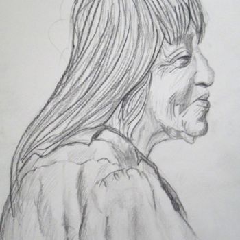 Drawing titled "Maria Kestempetsa" by Jacky Levillain, Original Artwork, Other