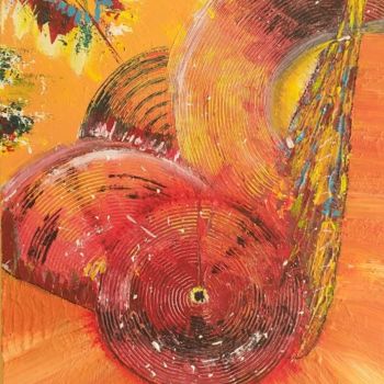 Картина под названием "Goodbye  Coronavirys" - Art  Levka, Подлинное произведение искусства, Акрил