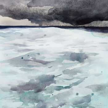 "Rain season" başlıklı Tablo Leyla Zhunus tarafından, Orijinal sanat, Suluboya