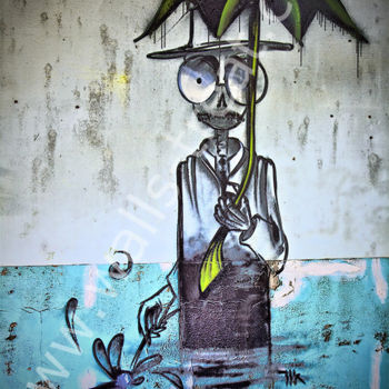 Photography titled "Umbrella Palm" by Le Zèbre Urbain, Original Artwork