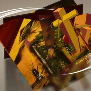 Grafika cyfrowa / sztuka generowana cyfrowo zatytułowany „34 3D B Quebec Cana…” autorstwa Liam G Déziel, Oryginalna praca, m…